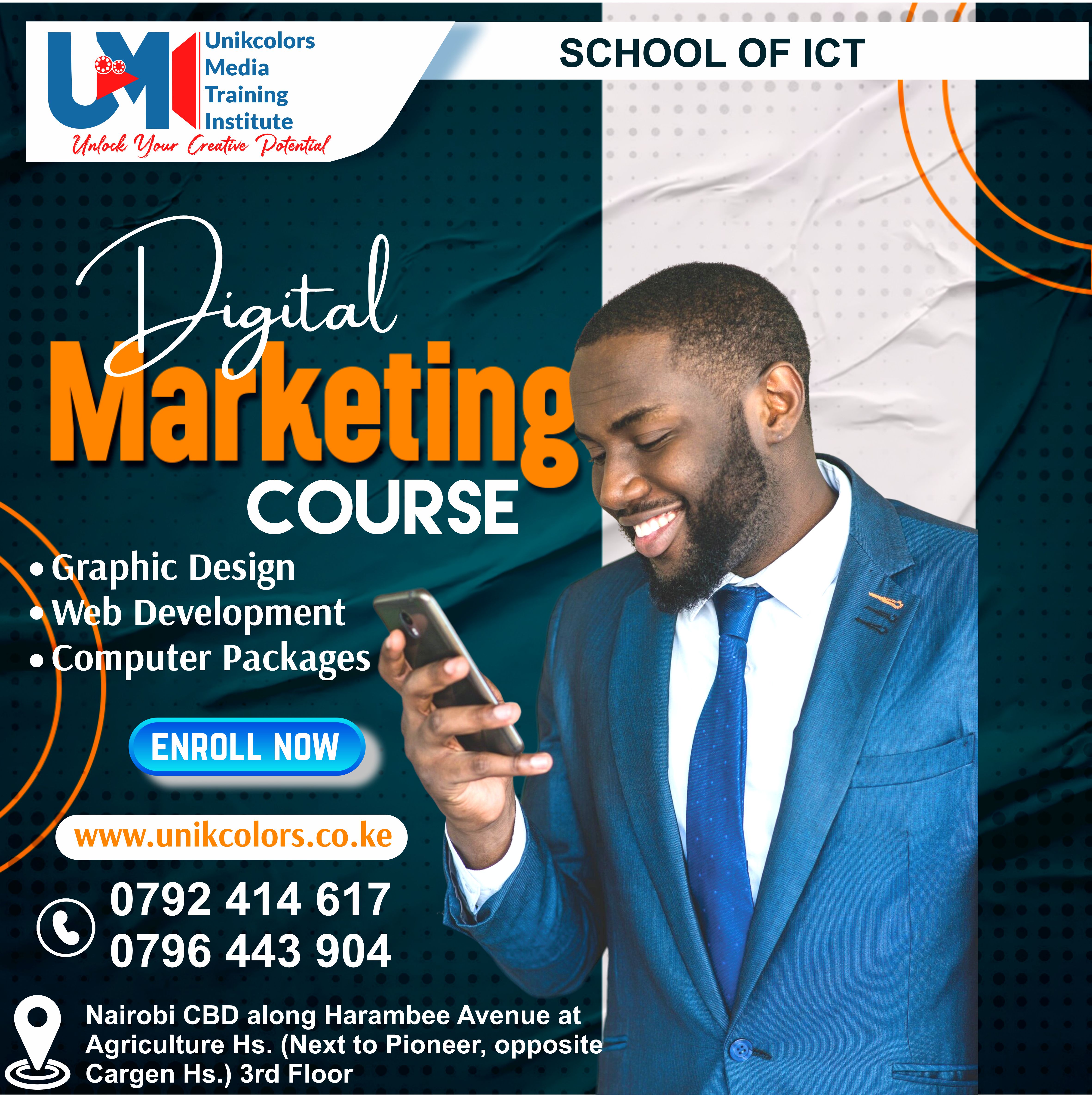 COMPUTER COURSES - DIGITAL MARKETING | GRAPHIC DESIGN | WEB DEVELOPMENT | COMPUTER PACKAGES COURSE